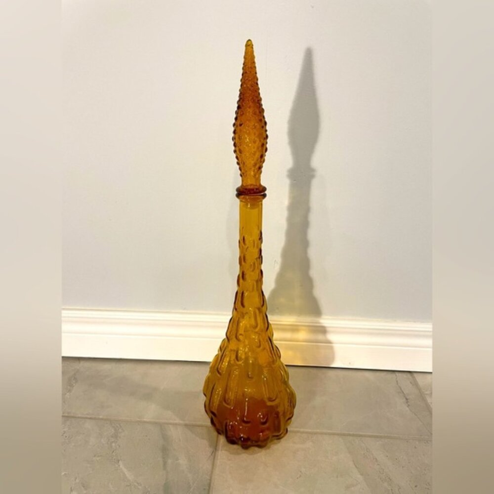 Vintage Empoli genie bottle made in Italy